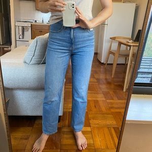 Madewell Perfect Vintage Straight Crop Jean
